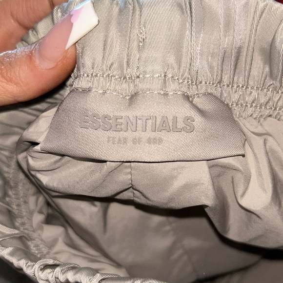 Essentials fear of god track suit mock neck sweater with nylon pants - Picture 9 of 11